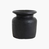 VINTAGE POT NEPAL BLACK XL